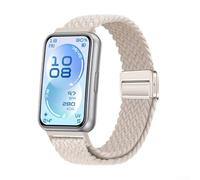 Cinturino in nylon a densità uniforme compatibile con Huawei Band 11 e Huawei Band 11 Pro, per una vestibilità e una sensazione di utilizzo prevedibili (Starlight)