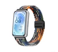 Cinturino in nylon a densità uniforme compatibile con Huawei Band 11 e Huawei Band 11 Pro, per una vestibilità prevedibile e una sensazione di utilizzo (blu)