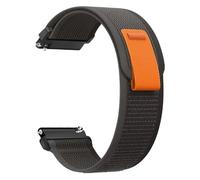 Cinturino In Nylon Adatto For HaiWei Watch, For Galaxy 7, 6, 5, 4, 40 Mm, 44, Classic/Active/Gear S3, Frontier, Sport Loop, For Amazfit GTS 3(Trail- Black Gray,22mm)