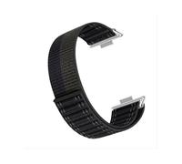 CINTURINO INF Elegante cinturino in nylon a onda per Huawei Watch Fit 4 Pro Nero,