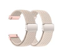 Cinturino in nylon da 22 mm, elastico con chiusura magnetica, per Samsung Galaxy Watch 3 45 mm/Galaxy Watch 46 mm/Gear S3 Classic/Frontier/Vivoactive 4, smartwatch per uomo e donna, 22mm, Nylon