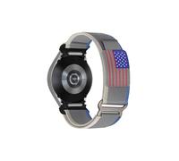 Cinturino in nylon for orologi Adatto for Samsung Galaxy Watch 4 5 6 /5pro/ 6Classic 4classic senza spazi vuoti Correa(New Blue Gray,For Galaxy Watch 6Classic 43/47mm)