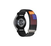 Cinturino in nylon for orologi Adatto for Samsung Galaxy Watch 4 5 6 /5pro/ 6Classic 4classic senza spazi vuoti Correa(New Black,For Galaxy Watch 5 Pro 45mm)