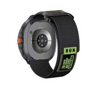 Cinturino in nylon for Samsung Galaxy Watch 8 Classic 46mm, cinturino sportivo con di ricambio for Watch8 40mm e 44mm. accessori(Black Army Green,For Watch 8 44mm)