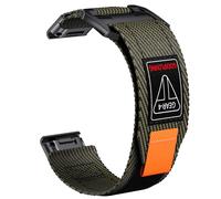 Cinturino in nylon intrecciato a sgancio rapido da 26 mm per Garmin Fenix 7