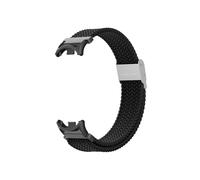 Cinturino in nylon intrecciato per Xiaomi Mi Band 8/9 Black