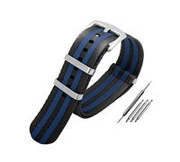 Cinturino in nylon NATO 20mm- 23mm Cinturino per orologio impermeabile Accessori per orologi traspiranti e traspiranti, 22mm