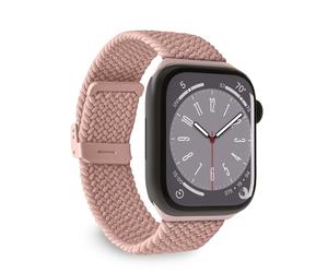 Cinturino in nylon per Apple Watch, taglie 38, 40 e 41 mm, con passante - Rosa