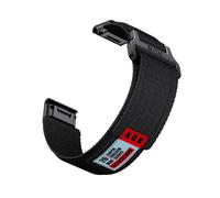 CINTURINO INF Cinturino in nylon intrecciato da 22 mm nero per Garmin Fenix 8 Nero,