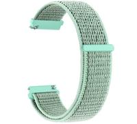 Cinturino in nylon per Garmin Forerunner 245/645 /55 Music, cinturino di ricambio in nylon da 20 mm a sgancio rapido per Garmin Forerunner 55/245/645/645 Music per donne e uomini (verde)