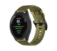 INF 1 cinturino in nylon compatibile con Garmin Forerunner 255, 265, 245, in tessuto di nylon e acciaio inossidabile 304