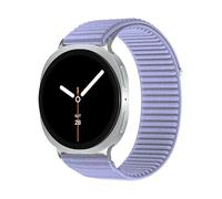 Cinturino in nylon per Samsung Galaxy Watch 8 40 mm 44 mm/8 Classic 46 mm uomo/donna, morbido tessuto One Click No Gap Sport Band per Samsung Galaxy Watch 8 Classic cinturino 46 mm/8 44 mm 40 mm