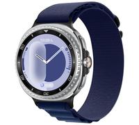 Cinturino in nylon per Samsung Galaxy Watch 8/8 Classic Alpine Loop, colore: blu