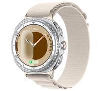 Cinturino in nylon per Samsung Galaxy Watch 8/8 Classic Alpine Loop design beige