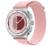 Cinturino in nylon per Samsung Galaxy Watch 8/8 Classic Alpine Loop design rosa