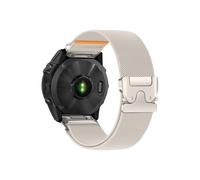 Cinturino in nylon Quick Fit da 22 mm for Garmin Fenix 8 7 Pro 7S 6X 6 5X 5Plus Venu 3 Tactix 7 Parachute(Starlight,QuickFit 22mm)