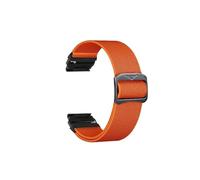 Cinturino in nylon Quick Fit per Garmin Fenix 8X 7X 7Pro 6X 6 5X for Tactix 8 7 9 Forerunner 965 955(Orange-B, Quick Fit 26 mm)
