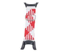 cinturino in nylon regolabile compatibile con Ambit 2/2S/3 Sport (Rosso Bianco)