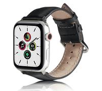 Cinturino in pelle Beline per Apple Watch, 38/40/41 mm, nero