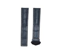 Cinturino in pelle bovina 20 22 mm per Monaco Serie Men Cinturino morbido per cinturino da polso, 20mm, A