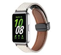 Cinturino in pelle compatibile con Samsung Galaxy Fit 3 SM-R390, cinturino di ricambio per uomo e donna