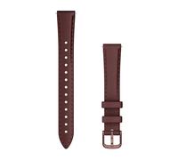 Garmin Lily 2 14 Mm Leather Strap Marrone Mulberry / Dark Bronze