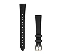 Garmin Lily 2 14 Mm Leather Strap Nero Black / Cream Gold
