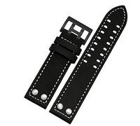 Cinturino in pelle per HAMILTON H760250 H77616533 Cinturino da polso di marca cinturini 20 mm 22 mm con chiusura a bottone, 22mm