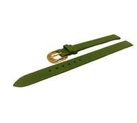 Cinturino IN Pelle Per Orologio Da Vitello Verde, Disponibile IN 8 E 10 MM