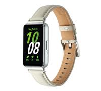 Cinturino in pelle per Samsung Galaxy Fit 3, elegante cinturino in vera pelle per Samsung Galaxy Fit 3 SM-R390, per uomini e donne