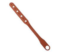 Cinturino in pelle per supporto spillo di fine eendo per violoncello, antiscivolo, marrone, per pratica e performance