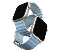 Cinturino in pelle Revix UNIQ per Apple Watch Series 1, bianco e blu