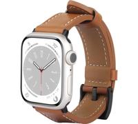 Cinturino in pelle senza tempo per Apple Watch 40/41/42 mm, marrone
