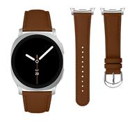 Cinturino in pelle vera con texture a grana compatibile con Samsung Galaxy Watch8/Classic, design elegante e resistente Brown