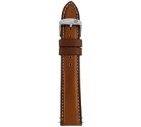 Cinturino in pelle Zeppelin per orologio 20 mm - Marrone chiaro