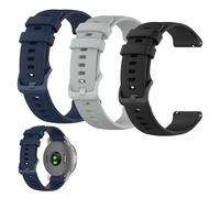 Cinturino in silicone, 3 pezzi, cinturino in silicone da 22 mm, Bra celet Mo ntre Connectate, Bra celet Mon tre 22 mm, Bracel ets de remplacement pour Mon tres connecées pour homme femme