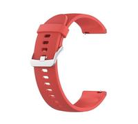 Cinturino In Silicone Adatto For YAMAY SW022/IMILAB KW66 Smart Watch Band For Xiaomi Color Sport 2(RED)