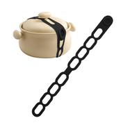 Cinturino In Silicone Bloccacoperchio | Fermaglio Elastico Di Sicurezza | Fermaglio Silicone Per Pentola A Cottura Lenta - Per Cucina Viaggio Conservazione Alimenti Spiaggia Picnic