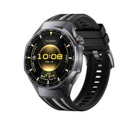 CINTURINO INF GT6 Pro 46mm - in silicone impermeabile, compatibile con Huawei GT6 Pro Nero, Silicone