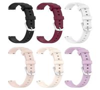 Cinturino in silicone da 12 mm, compatibile con Fossil Carlie Mini, cinturino di ricambio per orologio Fossil Raquel Smartwatch Accessori, Mittelgroße, Silicone, Nessuna pietra preziosa