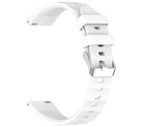 CINTURINO INF in silicone impermeabile, compatibile con Huawei Watch GT6, regolabile Bianco, Silicone