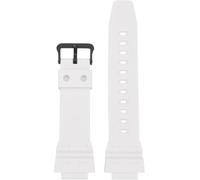 Cinturino in Silicone da 18 Mm per Casio 3502 Ae-1500 Dw-291 W-737, Cinturino di Ricambio Resistente, vestibilità Comoda, Design Elegante. White