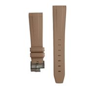 Cinturino in silicone da 20 mm compatibile con OmegaX, Swatch Joint Moon, cinturino polso in gomma for immersioni estremità curva, Rolex, Seiko, Water Ghost(Skinpink)