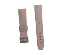 Cinturino in silicone da 20 mm compatibile con OmegaX, Swatch Joint Moon, cinturino polso in gomma for immersioni estremità curva, Rolex, Seiko, Water Ghost(Light pink)