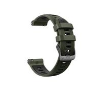 Cinturino in silicone da 22 mm adatto for cinturino for orologio Garmin Forerunner 955/945 Forerunner 965 Istinct1 2(Army green black)