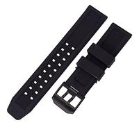 Cinturino in silicone da 23 mm adatto per Luminox 1820/7251/3050 cinturino per orologio da uomo in gomma sportivo braccialetto da polso impermeabile fibbia in metallo accessori cinturino per orologio