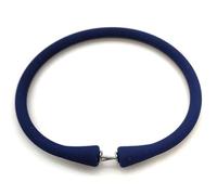 Cinturino in silicone di gomma rossa all'ingrosso da 7 pollici per braccialetto personalizzato-blu scuro