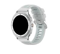 Cinturino in silicone for Samsung Galaxy Watch 8 40mm 44mm Classic 46mm Cinturino traspirante for Watch Ultra 47mm Correa(Frost White,For Galaxy 8 44mm)