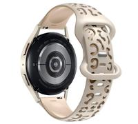 Cinturino in Silicone Galaxy Watch 6/7 40/44/47mm, Leopardo Inciso Due-Toni per Galaxy Watch 5/4 40/44/45mm