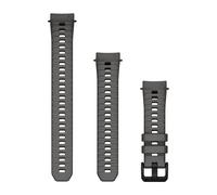 Garmin Instinct E-40 Mm 20 Mm Silicone Strap Argento Charcoal